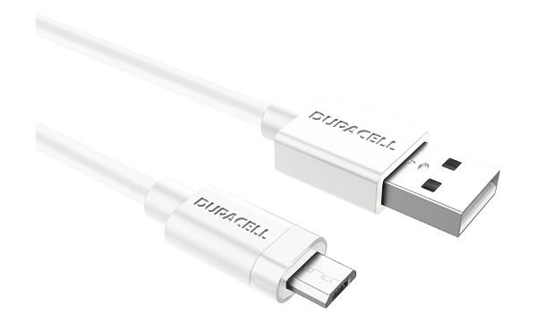 Duracell 2m USB-A to Micro USB Cable