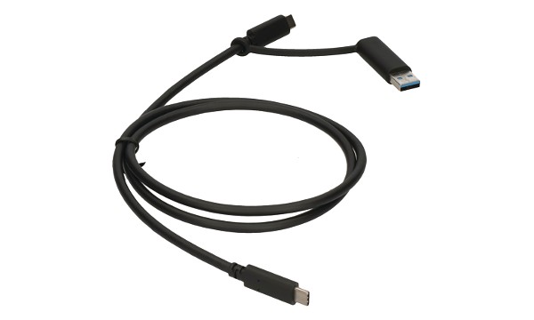 USB-C to USB-C/A Cable 5A