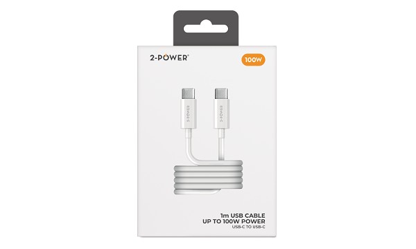 2-Power 1M USB-C to USB-C 100W Cable