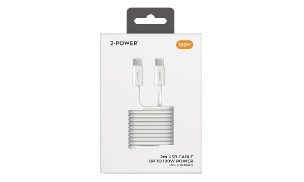 2-Power 2M USB-C to USB-C 100W Cable