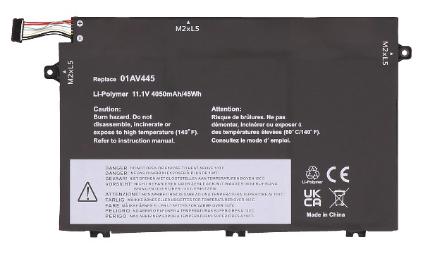 ThinkPad E15 20RE Battery (3 Cells)