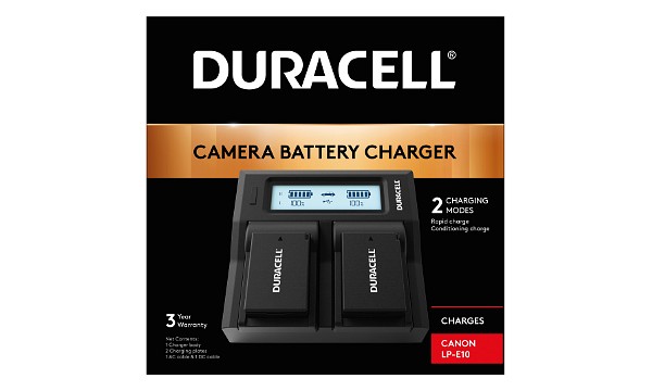 EOS 1200D Canon LP-E10 Dual Battery Charger