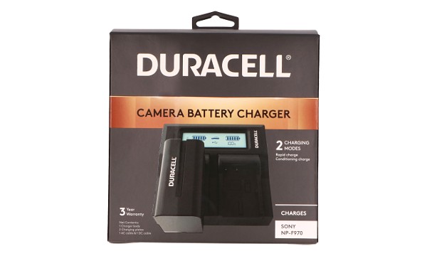 NP-F960 Duracell LED Dual DSLR Battery Charger