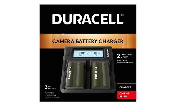 ZR85 Canon BP-511 Dual Battery Charger