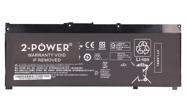 Pavilion Gaming  15-cx0005nl Battery (4 Cells)