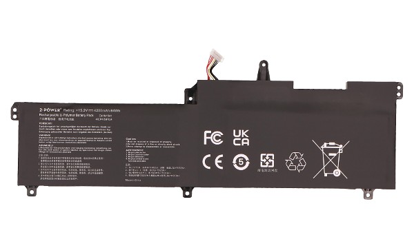 0B200-02070000 Battery (4 Cells)