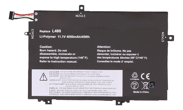 5B10W13895 Battery (3 Cells)