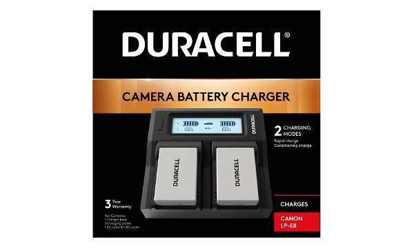 LC-E8 Canon LP-E8 Dual Battery charger