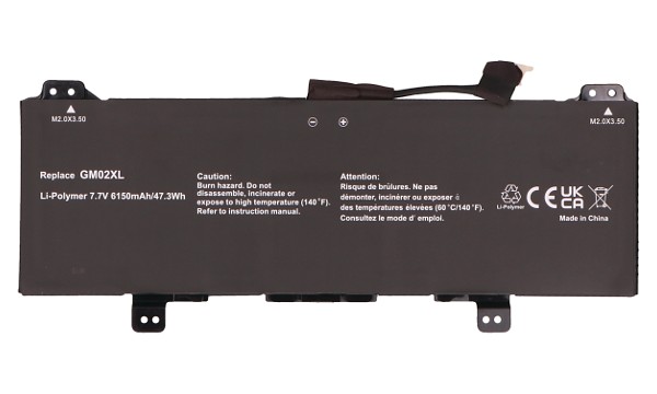 Chromebook 14-ca001nf Battery (2 Cells)