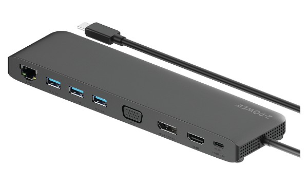 2DW60AA#ABU USB-C DP1.2 Triple Display Mini Dock